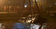 15 presumed dead after woman fights with driver, causing bus to plunge into river in China