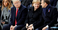 Merkel joins Macron in call for ‘real, true’ European army after Trump slams idea