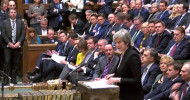 May faces decisive day in British parliament
