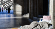 Tenth homeless person dies during Rome’s cold snap