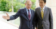 Abe, Putin start talks in Moscow