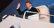 Trump arrives in Vietnam for second summit with Kim Jong Un