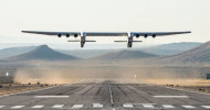 World’s largest plane ‘Stratolaunch’ completes first test flight