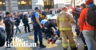 Sydney incident: man arrested over knife attack had history of mental illness– as it happened