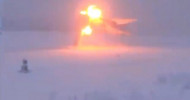 WATCH Russian supersonic Tu-22M3 bomber’s terrifying crash-landing in near-zero visibility(Video)
