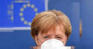 EU summit: ‘I cannot say whether there will be a solution’, Merkel says as third day begins