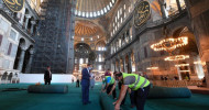 Turkey prepares for grand reopening of Hagia Sophia as mosque