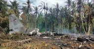 17 killed after Air Force plane crashes in Sulu
