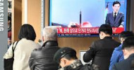 N.Korea fires ballistic missile after warning US, allies of ‘fierce’ tit-for-tat . North Korea foreign minister accused US of “gambling” over security on Korean Peninsula
