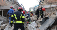 Dormitories damaged in drone attack in Kyiv region