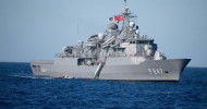 A Turkish warship docked at the port of Mogadishu today,The arrival is part of the recent defense cooperation agreement
